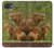 S3917 Capybara Family Giant Guinea Pig Hülle Schutzhülle Taschen für iPhone 16e, 17e