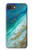 S3920 Abstract Ocean Blue Color Mixed Emerald Hülle Schutzhülle Taschen für iPhone 16e, 17e