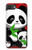 S3929 Cute Panda Eating Bamboo Hülle Schutzhülle Taschen für iPhone 16e, 17e