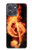 S0493 Music Note Burn Hülle Schutzhülle Taschen für Motorola Moto G Power (2025,2026)