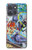 S0588 Wall Graffiti Hülle Schutzhülle Taschen für Motorola Moto G Power (2025,2026)