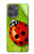 S0892 Ladybug Hülle Schutzhülle Taschen für Motorola Moto G Power (2025)