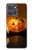 S1083 Pumpkin Spider Candles Halloween Hülle Schutzhülle Taschen für Motorola Moto G Power (2025,2026)