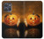 S1083 Pumpkin Spider Candles Halloween Hülle Schutzhülle Taschen für Motorola Moto G Power (2025)
