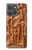 S1307 Fish Wood Carving Graphic Printed Hülle Schutzhülle Taschen für Motorola Moto G Power (2025)