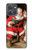 S1417 Santa Claus Merry Xmas Hülle Schutzhülle Taschen für Motorola Moto G Power (2025)