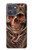 S1675 Skull Blood Tattoo Hülle Schutzhülle Taschen für Motorola Moto G Power (2025,2026)