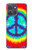 S1870 Tie Dye Peace Hülle Schutzhülle Taschen für Motorola Moto G Power (2025)