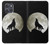 S1981 Wolf Howling at The Moon Hülle Schutzhülle Taschen für Motorola Moto G Power (2025,2026)