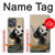 S2210 Panda Fluffy Art Painting Hülle Schutzhülle Taschen für Motorola Moto G Power (2025)