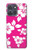 S2246 Hawaiian Hibiscus Pink Pattern Hülle Schutzhülle Taschen für Motorola Moto G Power (2025)