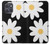 S2315 Daisy White Flowers Hülle Schutzhülle Taschen für Motorola Moto G Power (2025,2026)