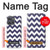 S2345 Navy Blue Shavron Zig Zag Pattern Hülle Schutzhülle Taschen für Motorola Moto G Power (2025)