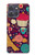 S2353 Paris Cartoon Vintage Pattern Hülle Schutzhülle Taschen für Motorola Moto G Power (2025)