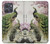 S2773 Peacock Chinese Brush Painting Hülle Schutzhülle Taschen für Motorola Moto G Power (2025,2026)