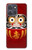 S3023 Japan Good Luck Daruma Doll Hülle Schutzhülle Taschen für Motorola Moto G Power (2025)