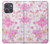 S3036 Pink Sweet Flower Flora Hülle Schutzhülle Taschen für Motorola Moto G Power (2025)