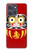 S3045 Japan Good Luck Daruma Doll Hülle Schutzhülle Taschen für Motorola Moto G Power (2025)