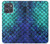 S3047 Green Mermaid Fish Scale Hülle Schutzhülle Taschen für Motorola Moto G Power (2025)
