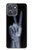 S3101 X-ray Peace Sign Fingers Hülle Schutzhülle Taschen für Motorola Moto G Power (2025)