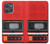 S3204 Red Cassette Recorder Graphic Hülle Schutzhülle Taschen für Motorola Moto G Power (2025)