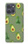 S3285 Avocado Fruit Pattern Hülle Schutzhülle Taschen für Motorola Moto G Power (2025)