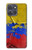S3306 Colombia Flag Vintage Football Graphic Hülle Schutzhülle Taschen für Motorola Moto G Power (2025)