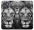 S3372 Lion Face Hülle Schutzhülle Taschen für Motorola Moto G Power (2025)