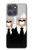 S3557 Bear in Black Suit Hülle Schutzhülle Taschen für Motorola Moto G Power (2025,2026)