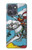 S3731 Tarot Card Knight of Swords Hülle Schutzhülle Taschen für Motorola Moto G Power (2025,2026)