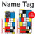 S3814 Piet Mondrian Line Art Composition Hülle Schutzhülle Taschen für Motorola Moto G Power (2025)