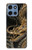 S0426 Gold Dragon Hülle Schutzhülle Taschen für Motorola Moto G 5G (2025)