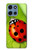S0892 Ladybug Hülle Schutzhülle Taschen für Motorola Moto G 5G (2025)
