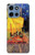 S0929 Van Gogh Cafe Terrace Hülle Schutzhülle Taschen für Motorola Moto G 5G (2025)