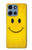 S1146 Yellow Sun Smile Hülle Schutzhülle Taschen für Motorola Moto G 5G (2025)