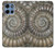S1788 Ammonite Fossil Hülle Schutzhülle Taschen für Motorola Moto G 5G (2025)
