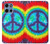S1870 Tie Dye Peace Hülle Schutzhülle Taschen für Motorola Moto G 5G (2025)