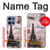S2211 Paris Postcard Eiffel Tower Hülle Schutzhülle Taschen für Motorola Moto G 5G (2025)