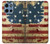 S2349 Old American Flag Hülle Schutzhülle Taschen für Motorola Moto G 5G (2025)