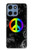 S2356 Peace Sign Hülle Schutzhülle Taschen für Motorola Moto G 5G (2025)