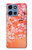 S2543 Japanese Kimono Style Flower Pattern Hülle Schutzhülle Taschen für Motorola Moto G 5G (2025)