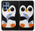 S2631 Cute Baby Penguin Hülle Schutzhülle Taschen für Motorola Moto G 5G (2025)