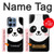 S2662 Cute Panda Cartoon Hülle Schutzhülle Taschen für Motorola Moto G 5G (2025)
