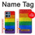 S2683 Rainbow LGBT Pride Flag Hülle Schutzhülle Taschen für Motorola Moto G 5G (2025)
