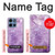 S2690 Amethyst Crystals Graphic Printed Hülle Schutzhülle Taschen für Motorola Moto G 5G (2025)