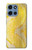 S2713 Yellow Snake Skin Graphic Printed Hülle Schutzhülle Taschen für Motorola Moto G 5G (2025)