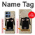 S2826 Cute Cartoon Unsleep Black Sheep Hülle Schutzhülle Taschen für Motorola Moto G 5G (2025)
