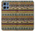 S2860 Aztec Boho Hippie Pattern Hülle Schutzhülle Taschen für Motorola Moto G 5G (2025)