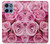 S2943 Pink Rose Hülle Schutzhülle Taschen für Motorola Moto G 5G (2025)
