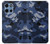 S2959 Navy Blue Camo Camouflage Hülle Schutzhülle Taschen für Motorola Moto G 5G (2025)